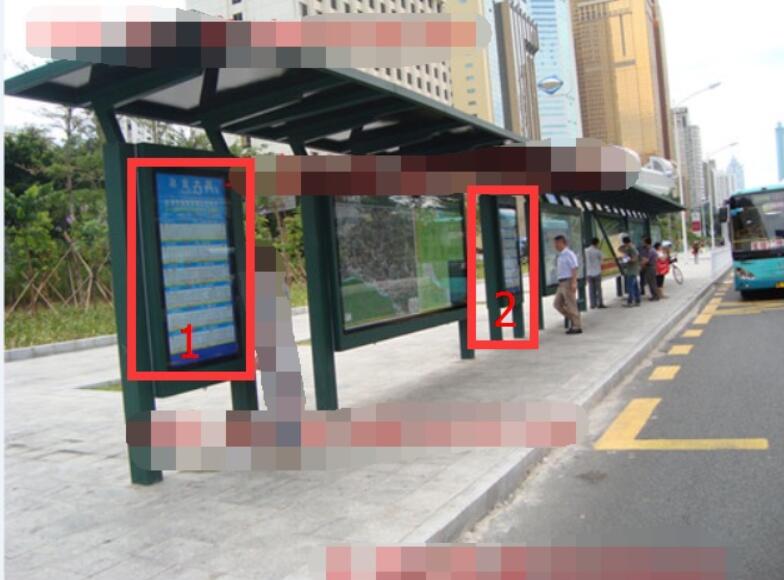 有个叫阿飞的人想吐槽深圳的公交站台