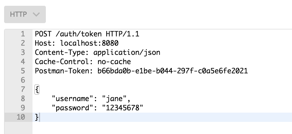 jwt auth request