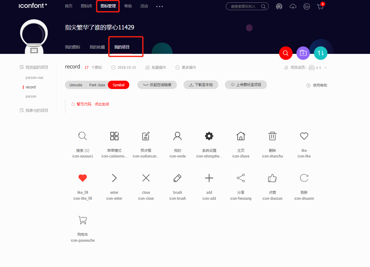 我的项目