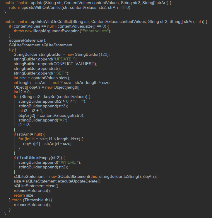 sqlitequerybuilder sqlitequerybuilder