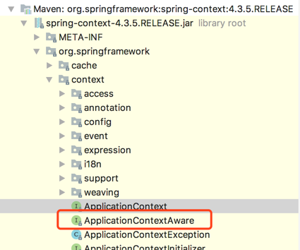 ApplicationContextAware